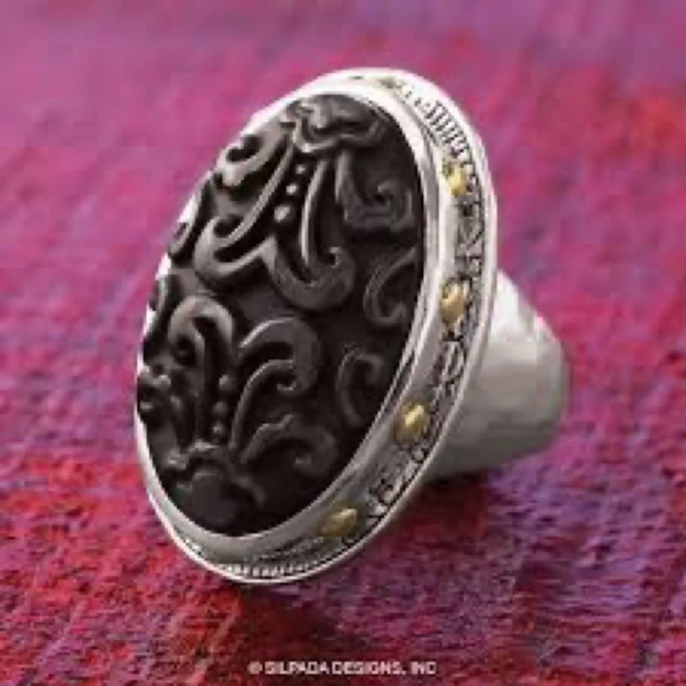 Silpada Into The Night Ring R3362 Size 6 - Picture 12 of 12